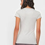 Camiseta Wilson Deslavada Dama- Gris