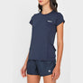 Camiseta Wilson Ultralight Dama- Azul Marino