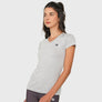 Camiseta Wilson Deslavada Dama- Gris