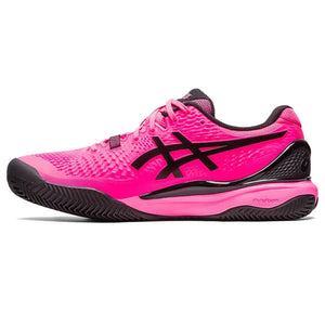 Tenis Ascis Gel Resolution 9 Clay  Hot Pink