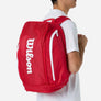 Maletin Backpack de Tenis Wilson Super Tour Rojo