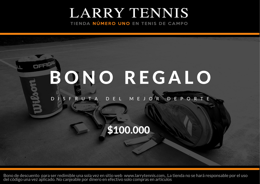 Tarjeta de Regalo  Larry Tennis